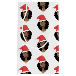 Jultomten Hat, Black Woman, Naturhåret