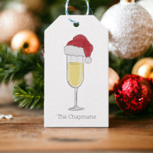 jultomten Hat Champagne Festive