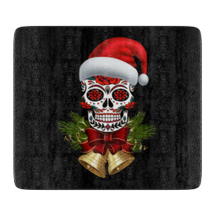 Jultomten Hat Day of the dead Sugar Skull