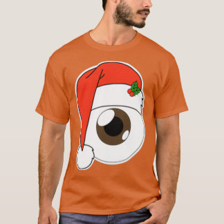 Jultomten Hat Eyeball Brown Iris T Shirt