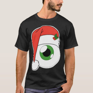 Jultomten Hat Eyeball - Grönt Iris T Shirt