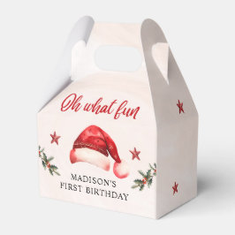 Jultomten Hat-Födelsedagsfesten Presentaskar
