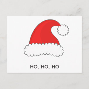 Jultomten hat helg vykort