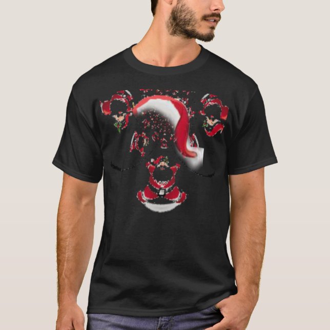 jultomten Hat Ord Art T-Shirt (Framsida)