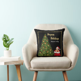 Jultomten Hat Puppy-julen Kudde
