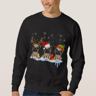 Jultomten Hat, Puss, Julafton Lång Ärmad Tröja