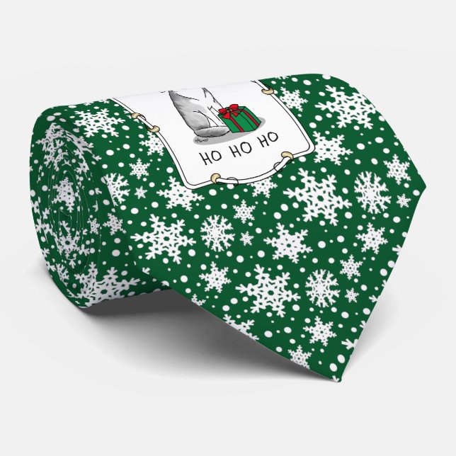 Jultomten Hat Siberian husky (silver) Cute Slips (Rullad)