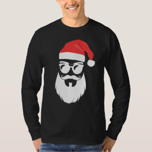 Jultomten Hat Sunglasses Beard Santa Ugly Kristus T Shirt