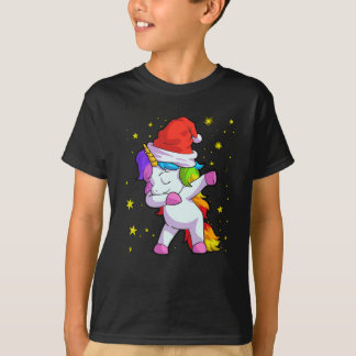 Jultomten Hat Unicorn T Shirt