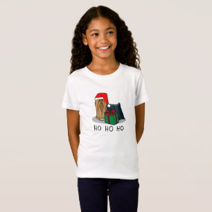 Jultomten Hat Yorkshire Terrier Yorkie Cute T Shirt