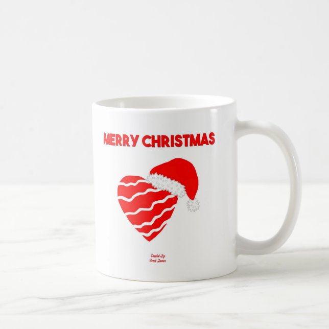 jultomten Heart-kaffet Mugg (Höger)