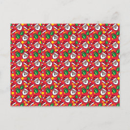 Jultomten Helg Vykort