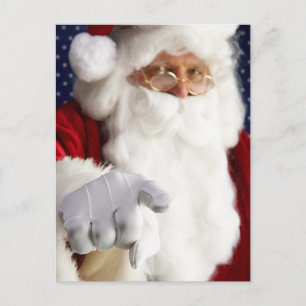 Jultomten Helg Vykort