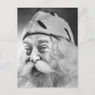 Jultomten Helg Vykort