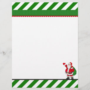 Jultomten Helgdag-brevhuvud