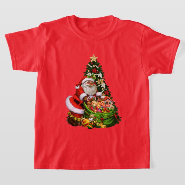 Jultomten, Helgdag, t-shirt (Laydown)