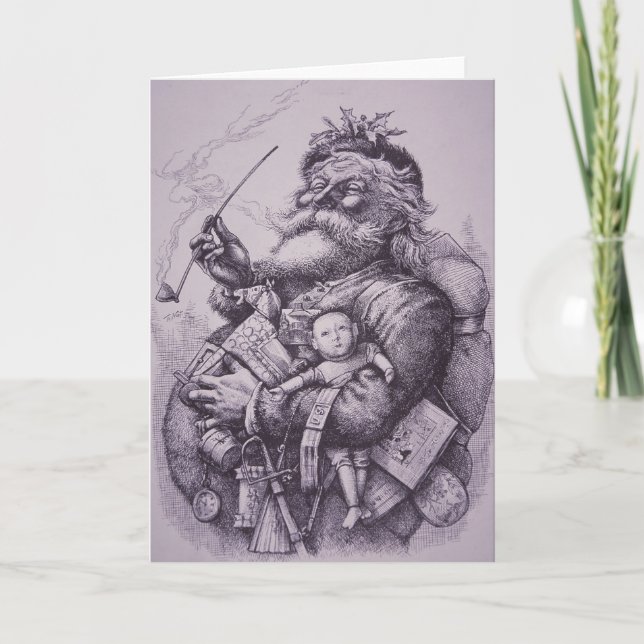Jultomten Helgkort (Framsida)