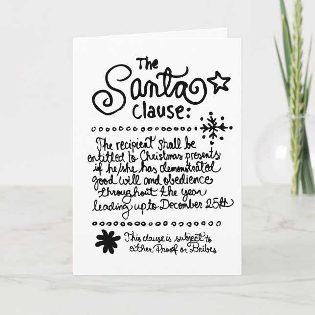 Jultomten Helgkort (Framsida)