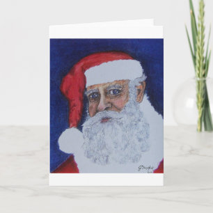 Jultomten Helgkort