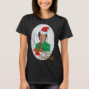 jultomten Hillary clinton ful christmas lustik C T Shirt