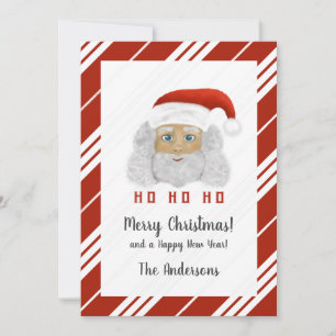Jultomten HO HO HO God jul Julkort