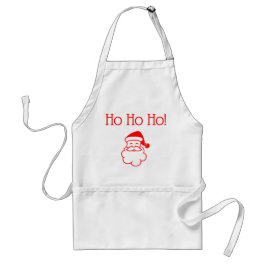 jultomten Ho Ho Ho Red Julafton Apron Förkläde