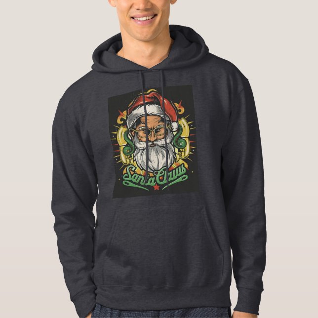 Jultomten Hoodie (Framsida)