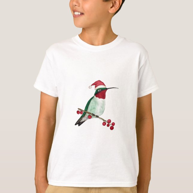 Jultomten Hummingbird T Shirt (Framsida)