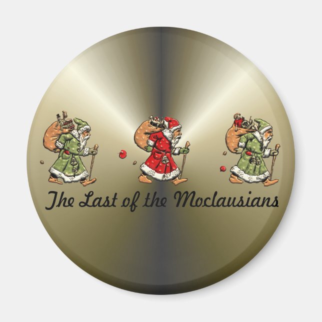 Jultomten Humor Magnet (Framsidan)