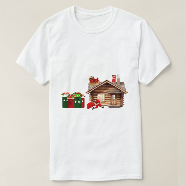 JULTOMTEN HUSTLE UNISEX T-SHIRT (Design framsida)