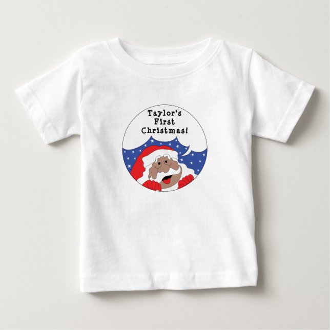 Jultomten i Färg Says T Shirt (Framsida)