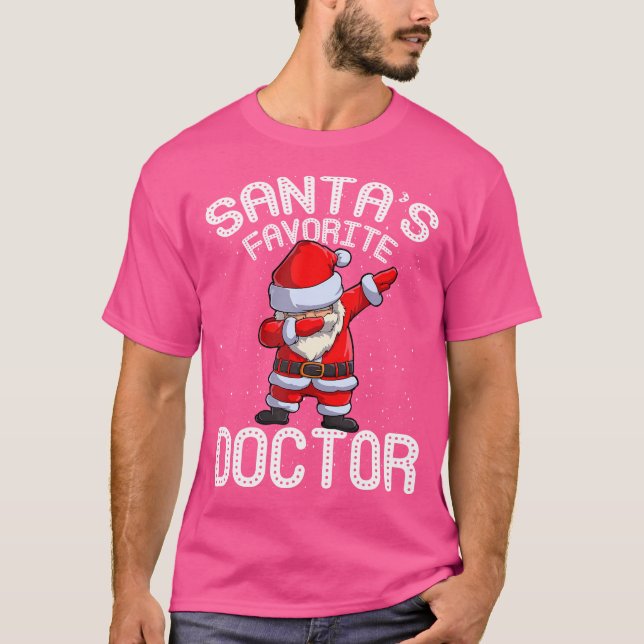 jultomten i Favorite Doktor jultomten T Shirt (Framsida)