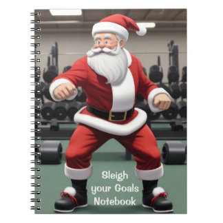 Jultomten i Gym Anteckningsbok