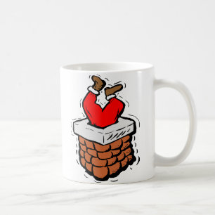 jultomten i Skorsten Kaffemugg