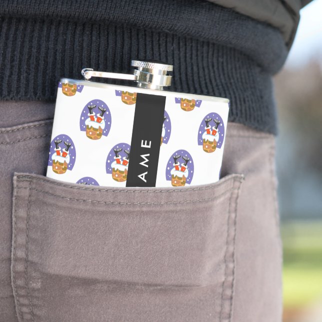 Jultomten i Skorsten, Snö, jul, nyår Fickplunta (In Situ)