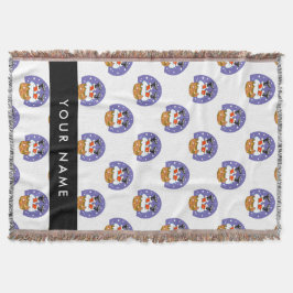 Jultomten i Skorsten, Snö, jul, nyår Filt