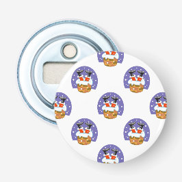 Jultomten i Skorsten, Snö, jul, nyår Flasköppnare