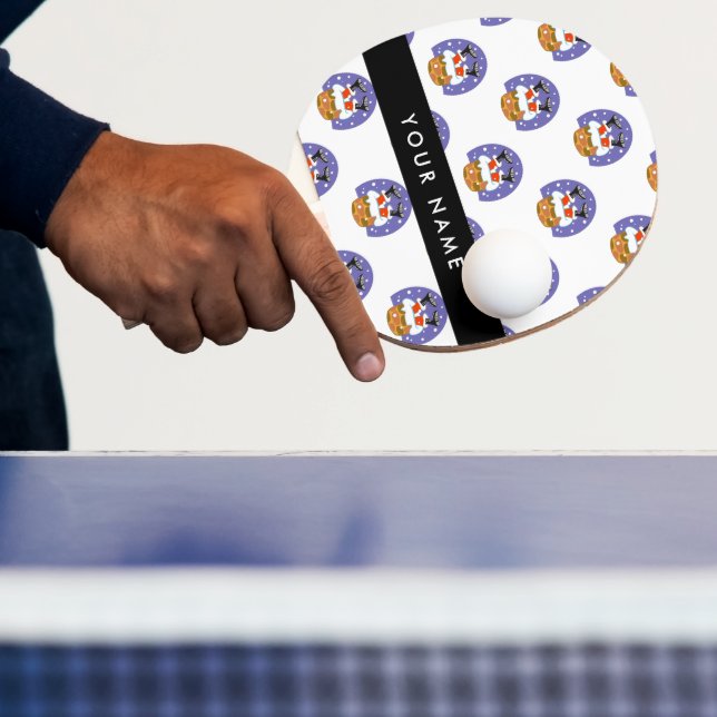 Jultomten i Skorsten, Snö, jul, nyår Pingisracket (Insitu)