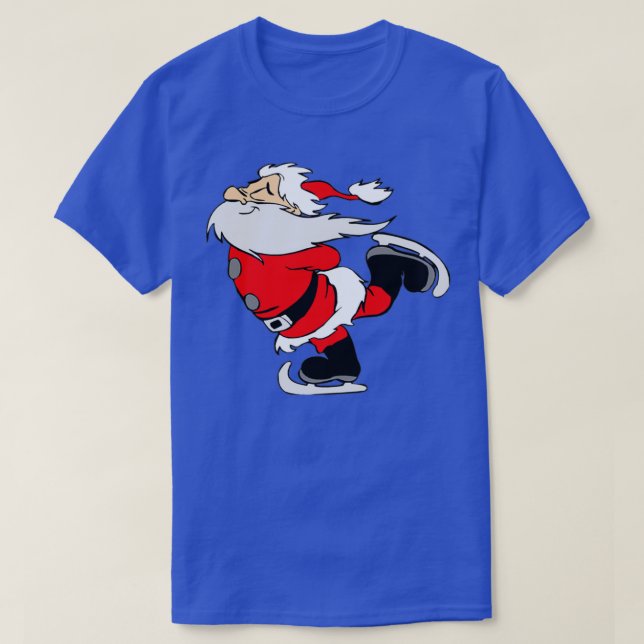 jultomten isskidor t shirt (Design framsida)