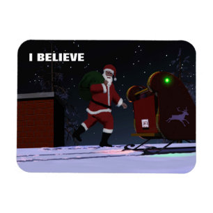 Jultomten - jag tror magnet
