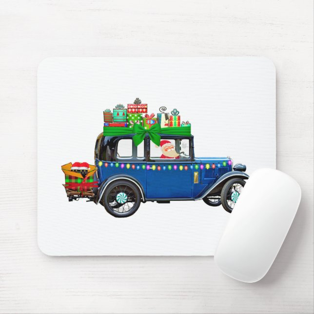 Jultomten Jalopy Musmatta (Med mus)