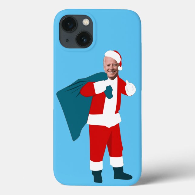 jultomten joe biden blue christmas (Baksida)