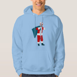 jultomten joe biden blue christmas hoodie