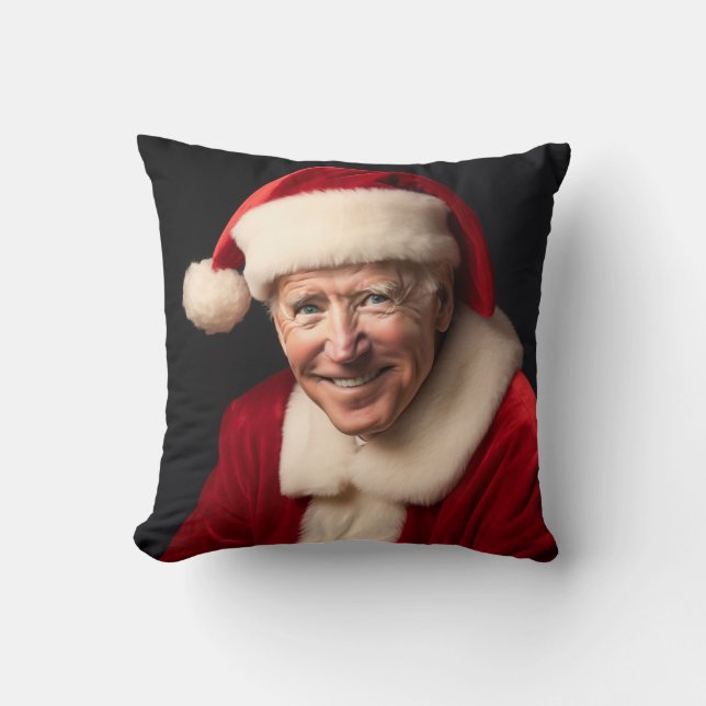 Jultomten Joe Biden Kudde (Framsida)