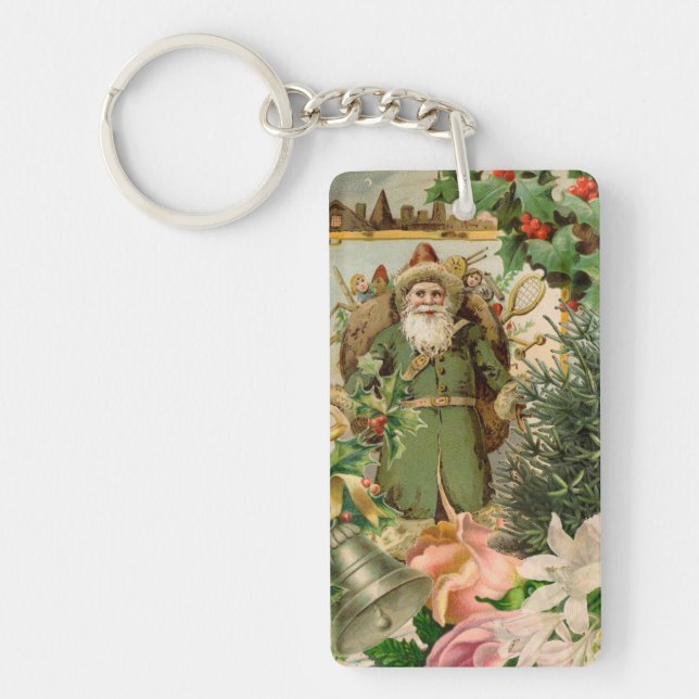 Jultomten Jul Antique BeSnygg konst (Framsidan)