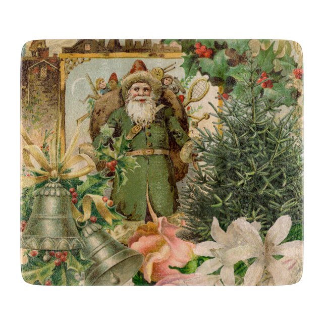Jultomten Jul Antique BeSnygg konst (Framsidan)