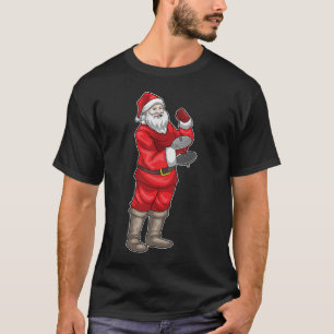 Jultomten jul Bodybyggder T Shirt