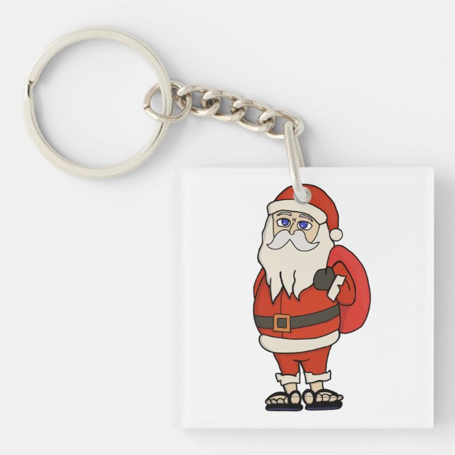 Jultomten jul Flinflip flops (Framsidan)