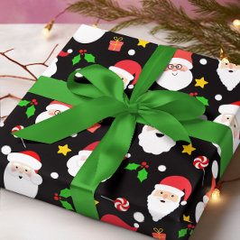 Jultomten-jul i sluttande Roligt Presentpapper