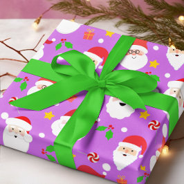 Jultomten-jul i sluttande Roligt Presentpapper